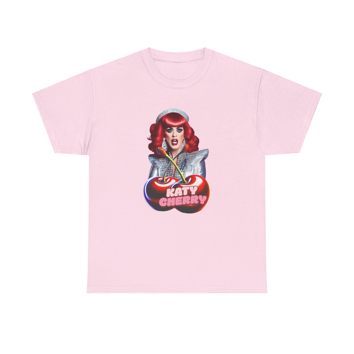Katy Cherry Cotton Tee