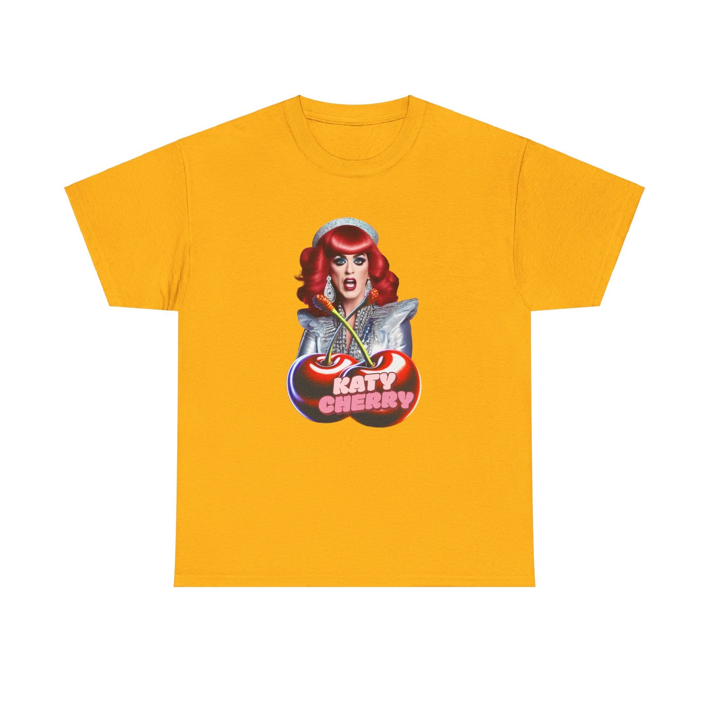 Katy Cherry Cotton Tee