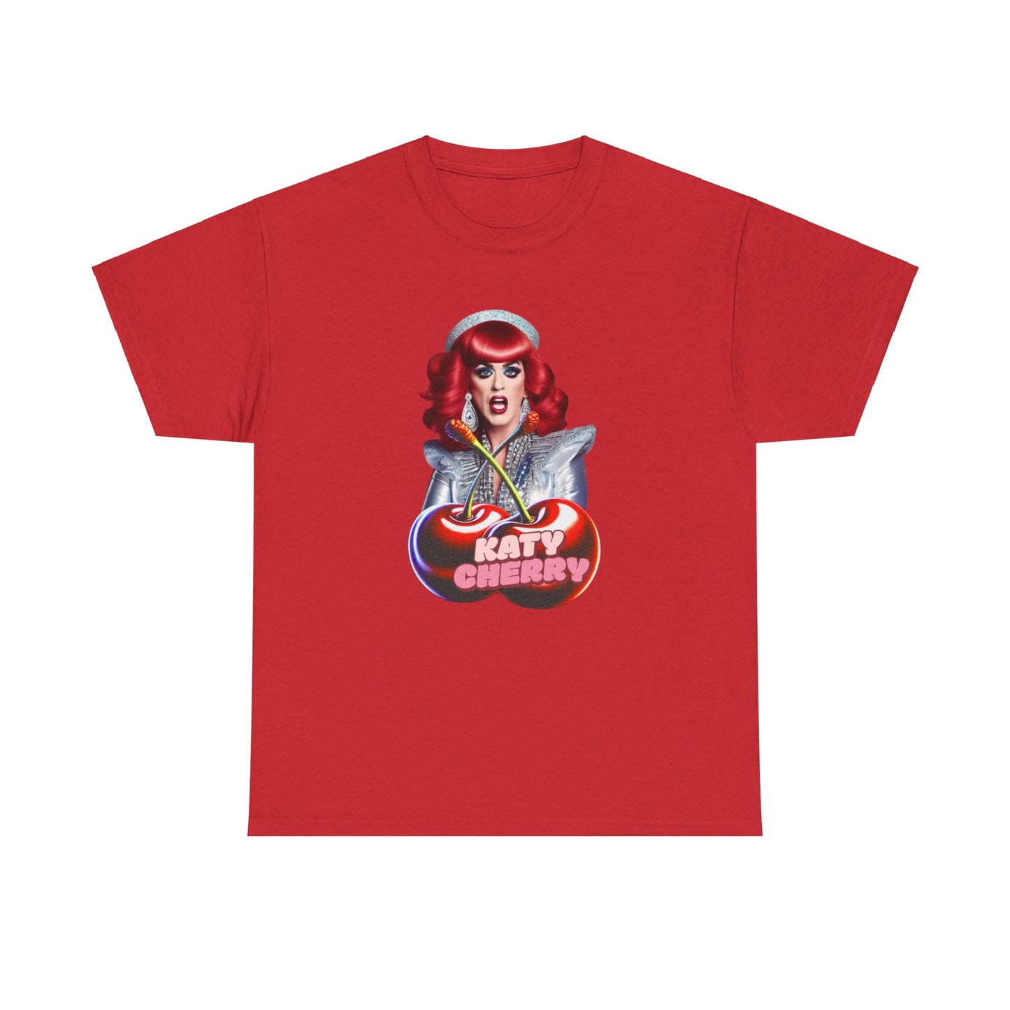 Katy Cherry Cotton Tee