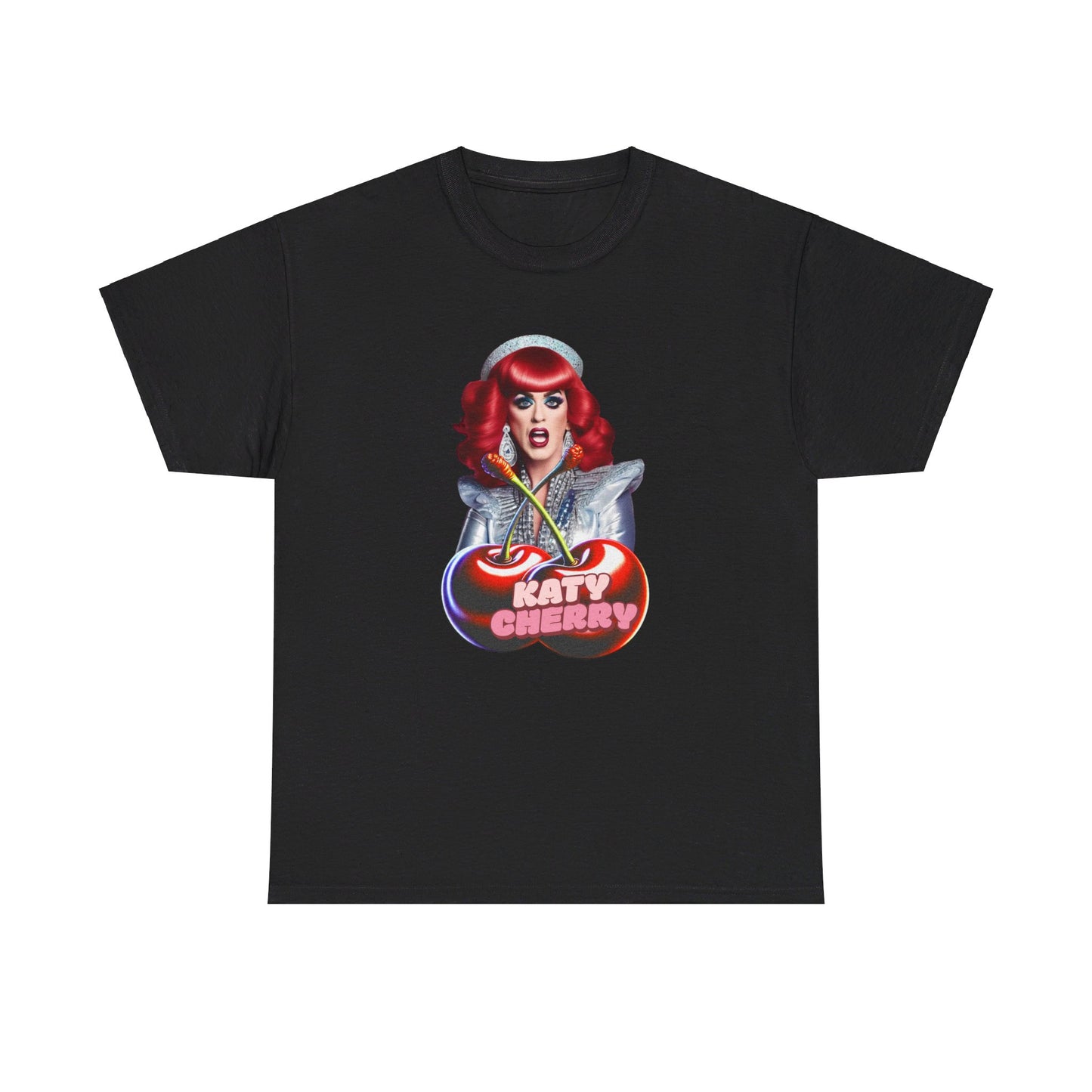 Katy Cherry Cotton Tee