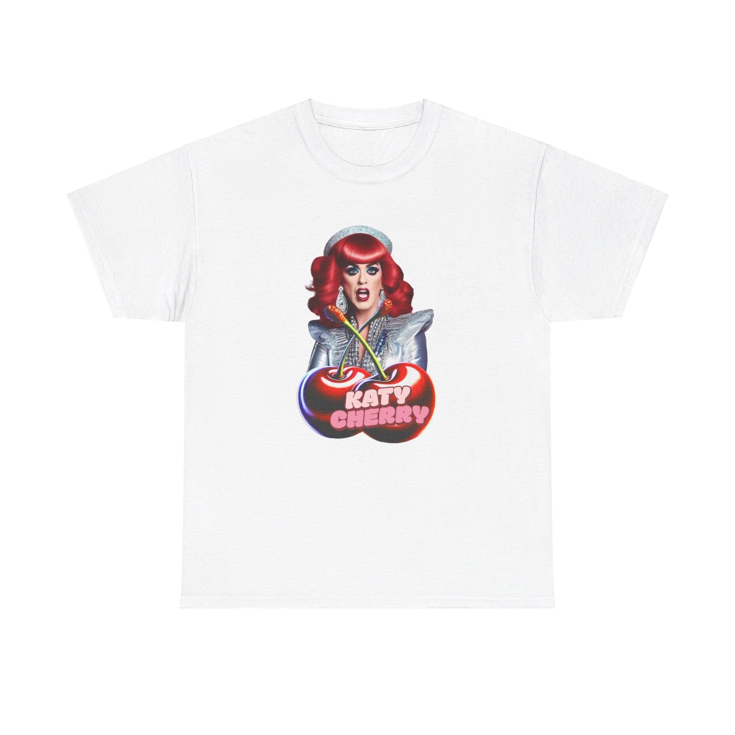 Katy Cherry Cotton Tee