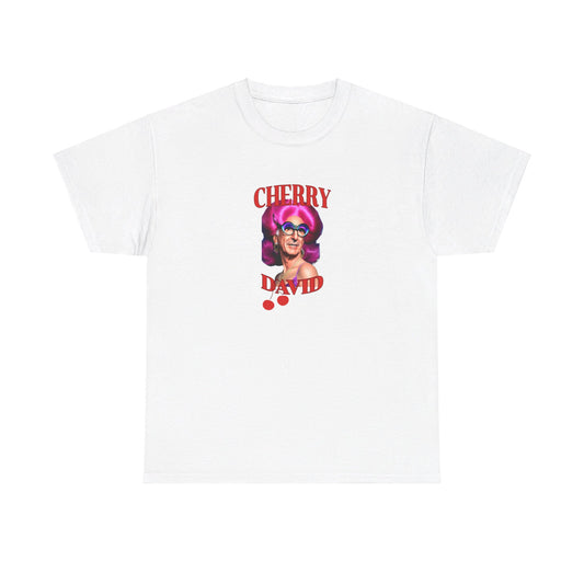 Cherry David Cotton Tee